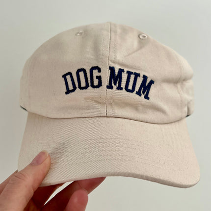 Paws For Change Dog Mum Cap (Stone/Navy)