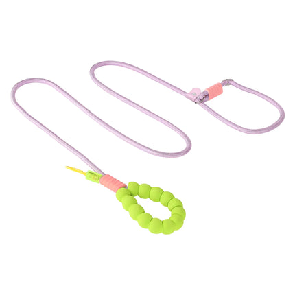 Cloud Bubble Dog Leash (Purple & Green)