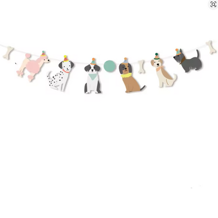 Pet Dog Themed Birthday Party Decorations (6 sets)