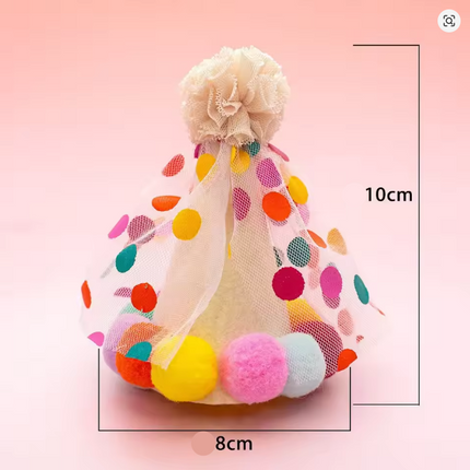 Birthday Scarf Hat Set Party Dress Up Accessories